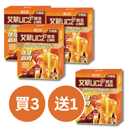 Healthall Mugwort UCII Thermal Pain Relief Patch 10 Patches